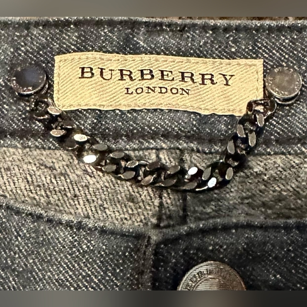 Burberry London  ShoreDitch Men's Straight Leg Denim Jean Sz. 34X28 - Picture 3 of 12